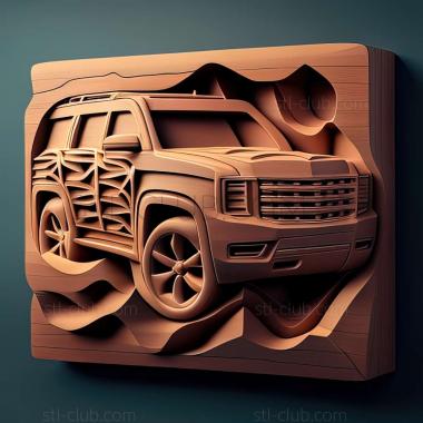 3D model Chevrolet Tahoe (STL)